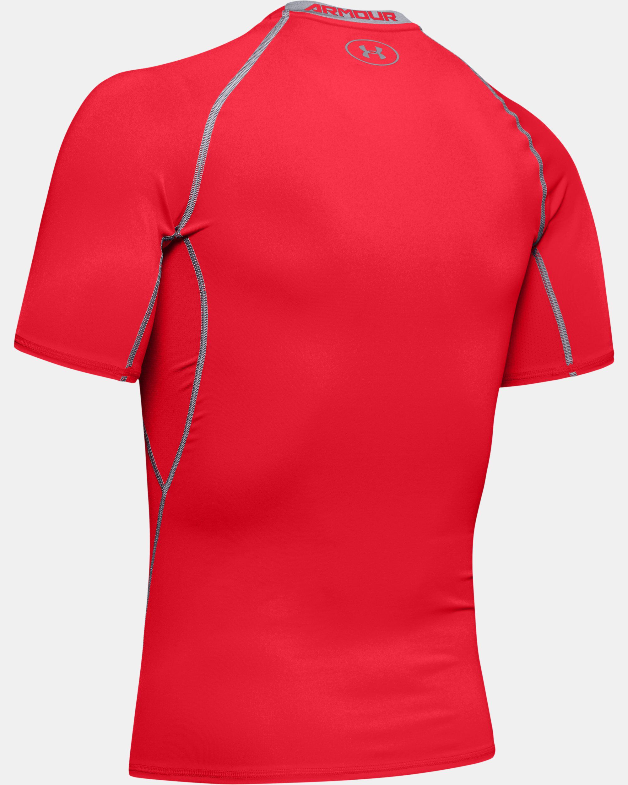Orange under armour outlet compression shirt