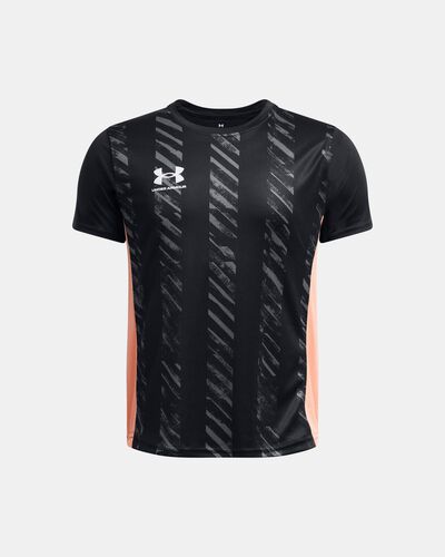 Boys' UA Challenger Printed Short Sleeve