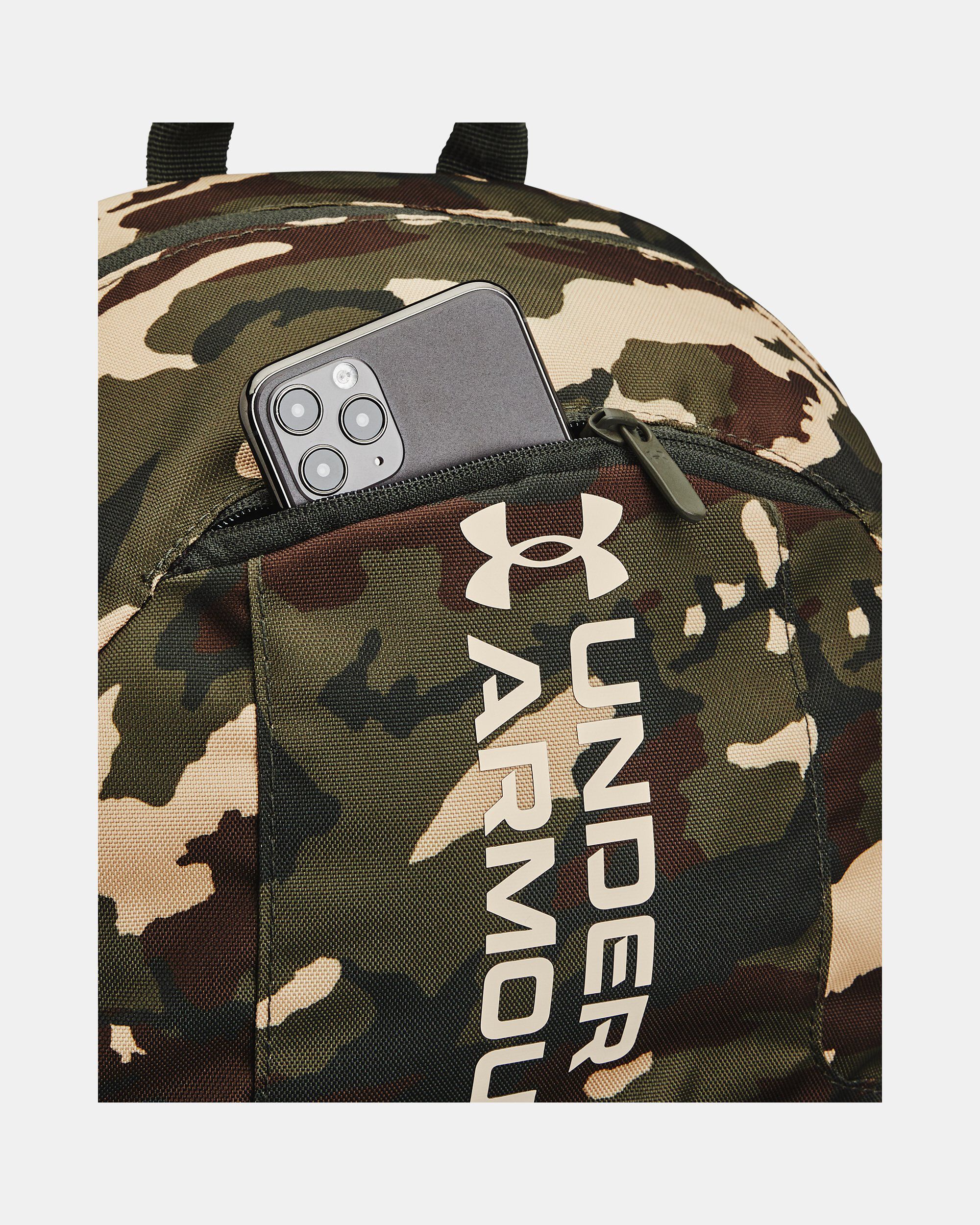 Under armor camo best sale backpack