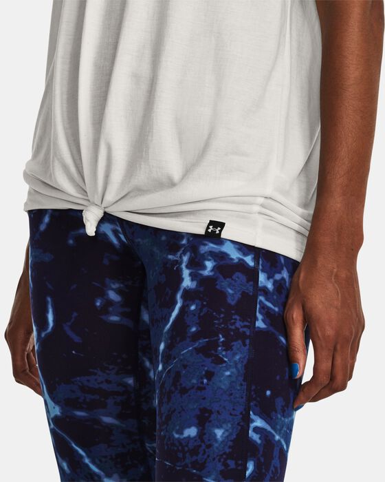 Women's Project Rock Completer Deep V T-Shirt image number 6