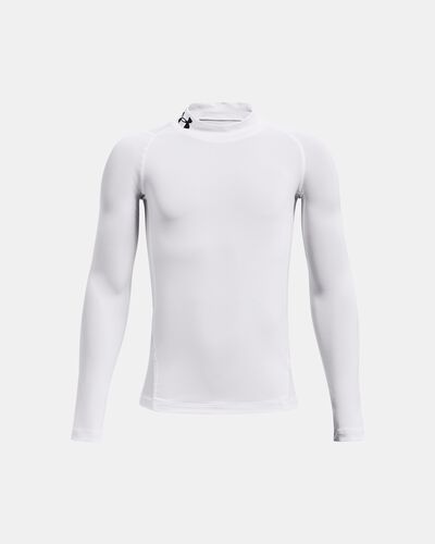 Boys' HeatGear Armour® Mock Long Sleeve