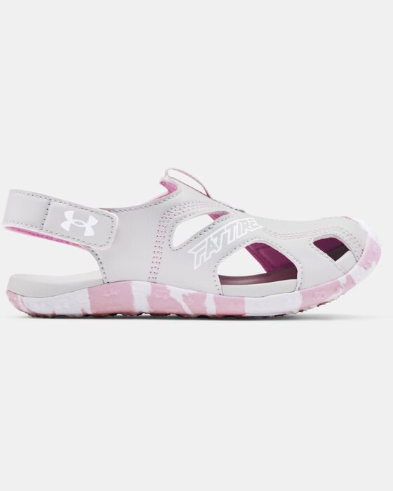 Pre-School UA Fat Tire Defender Sandals image number 0
