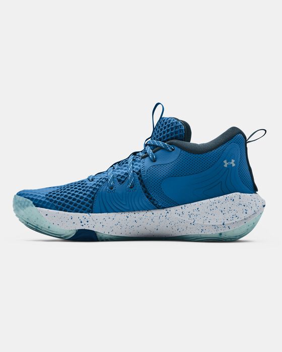 Buy Unisex UA Embiid One Basketball Shoes Blue in Dubai, UAE