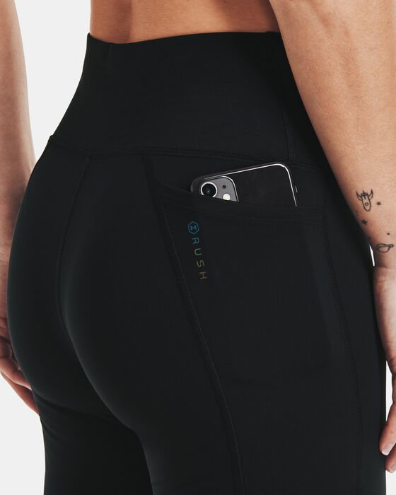 Women's UA RUSH™ No-Slip Waistband Full-Length Leggings image number 4