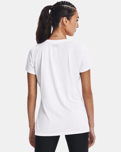 Women's UATech™ Solid Logo Arch Short Sleeve