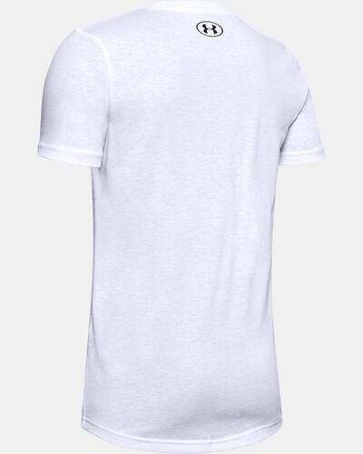 Boys' UA Sportstyle Logo Short Sleeve