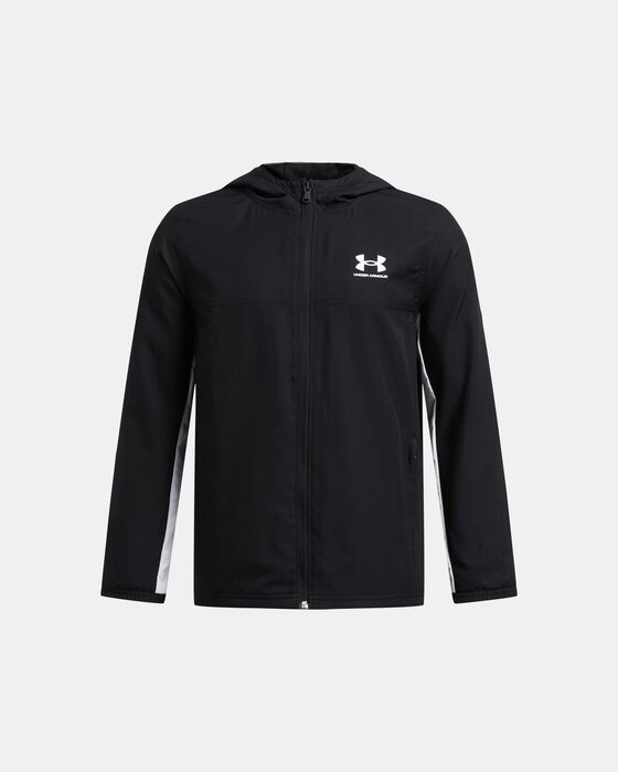 Boys' UA Rival Woven Jacket image number 0