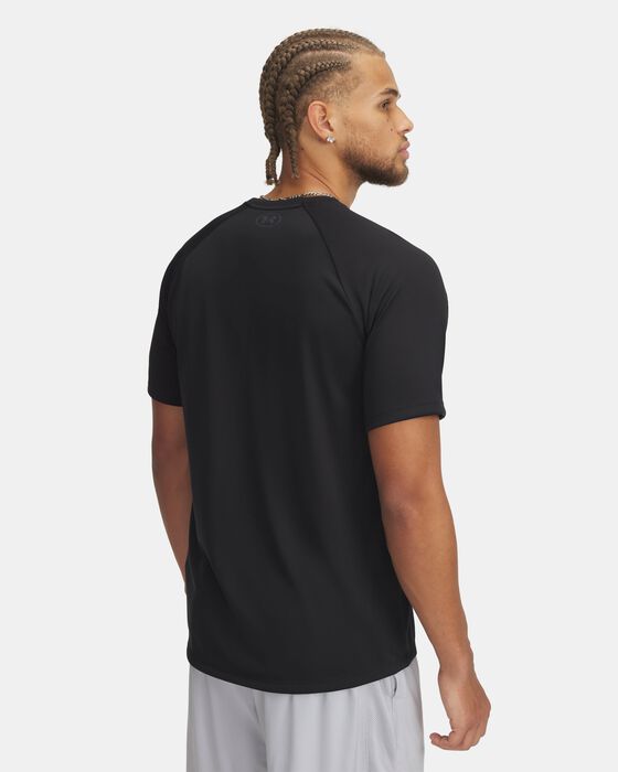 Men's UA Tech&trade; Print Fill Short Sleeve image number 1