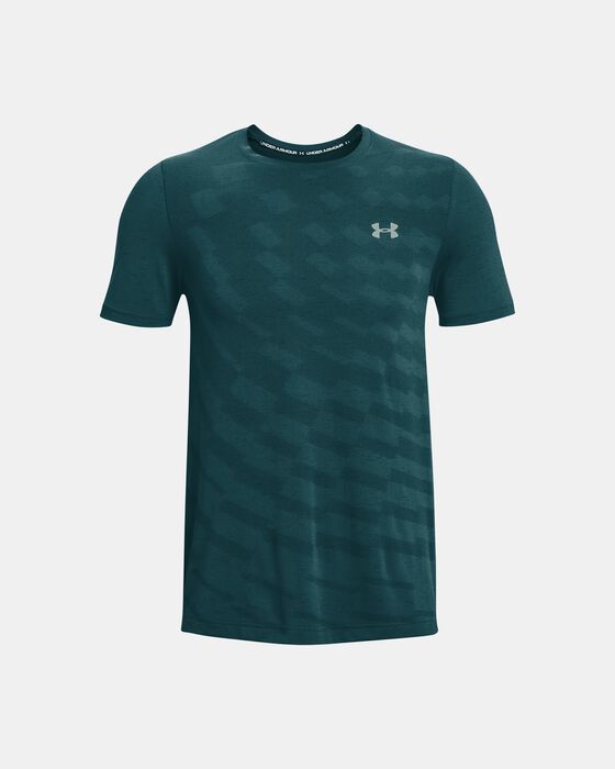 Men's UA Seamless Radial Short Sleeve image number 4