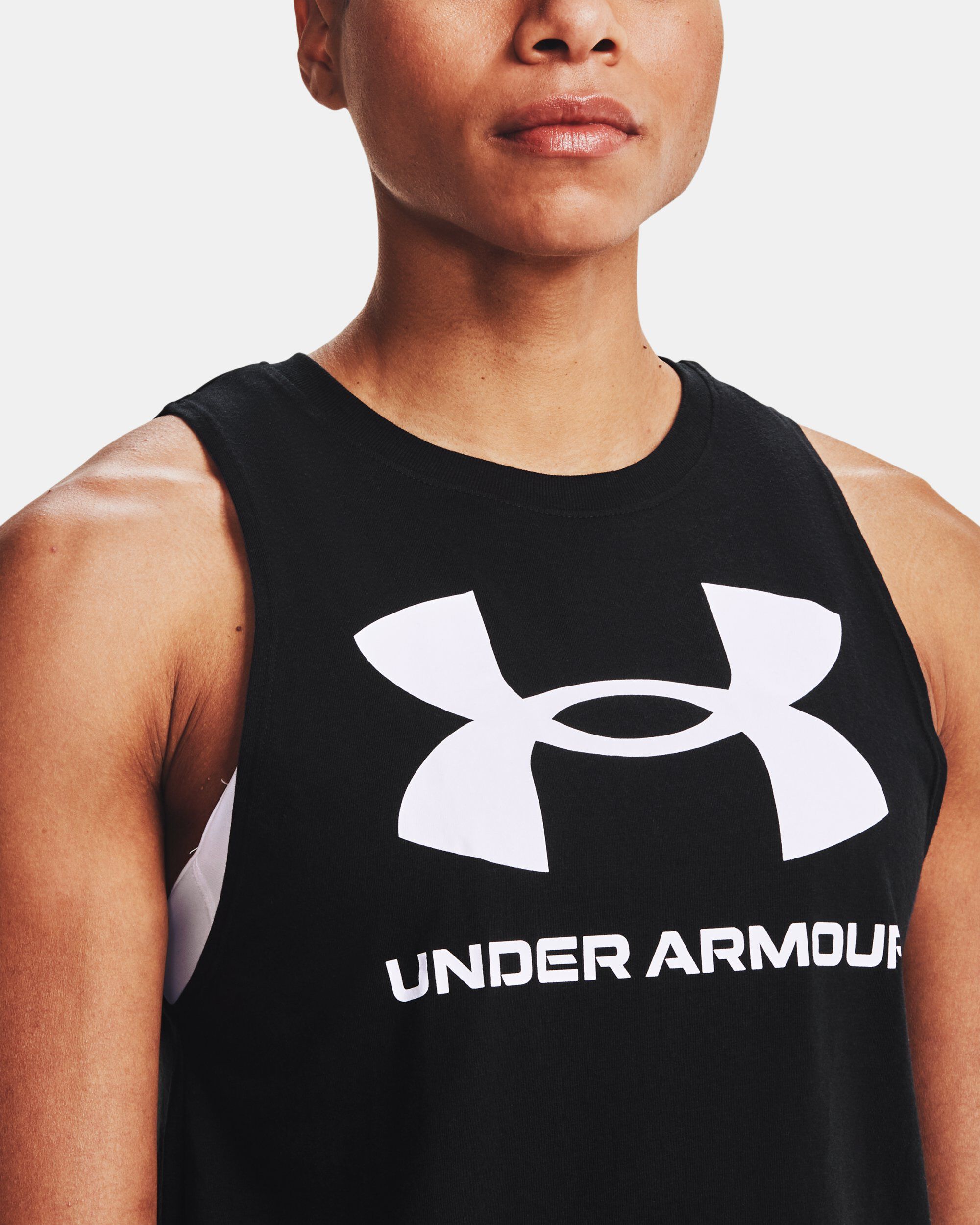 Buy Women s UA Sportstyle Graphic Tank Black in Dubai UAE Under Armour