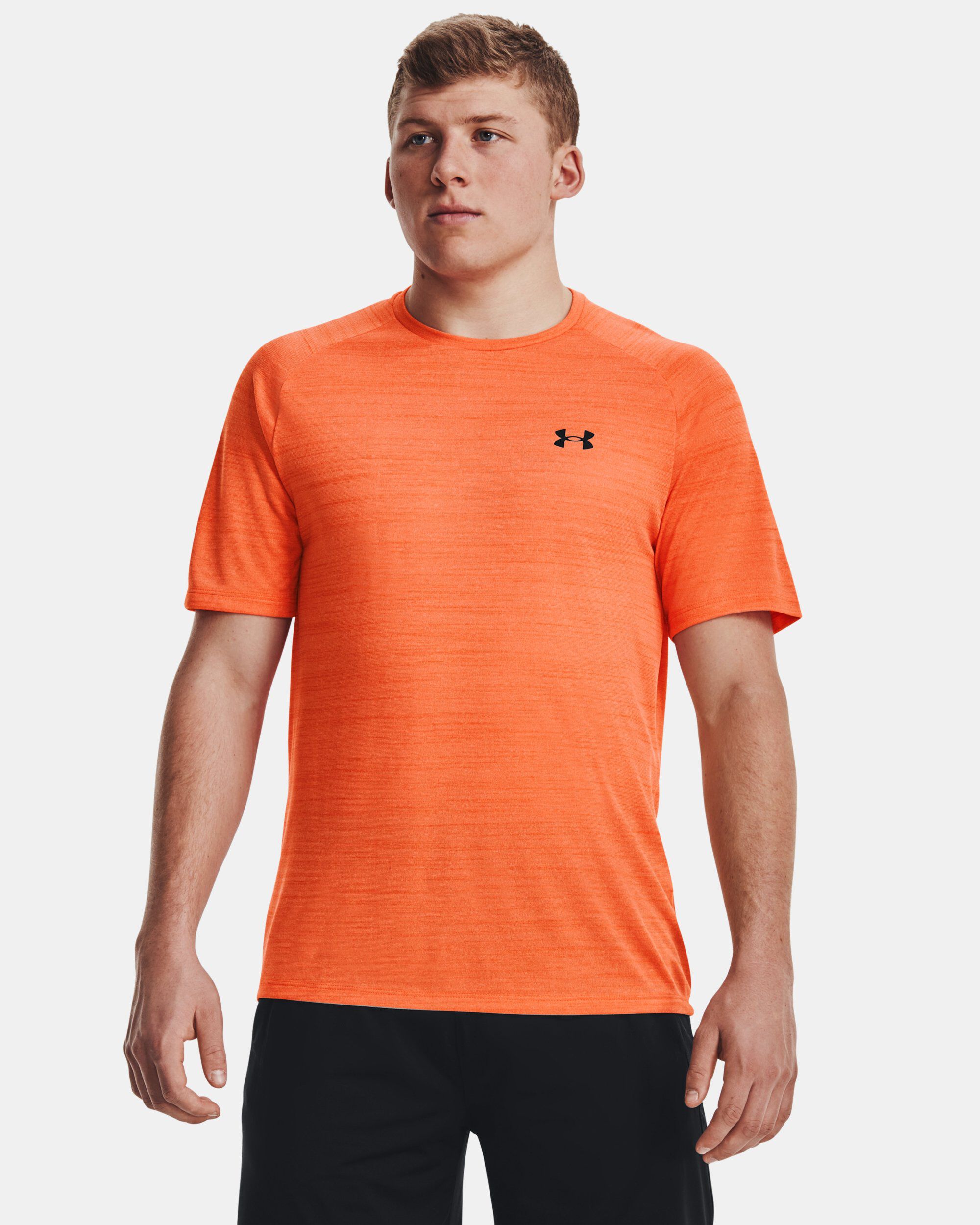 Orange under on sale armour t shirt