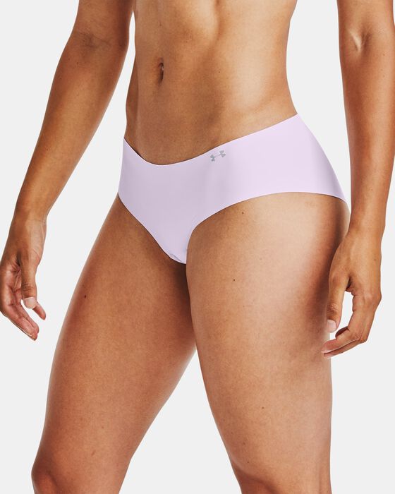 Women's UA Pure Stretch Hipster 3-Pack Printed image number 2