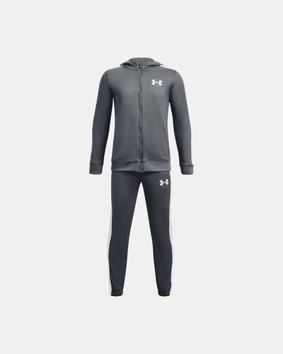 Boys' UA Knit Hooded Track Suit