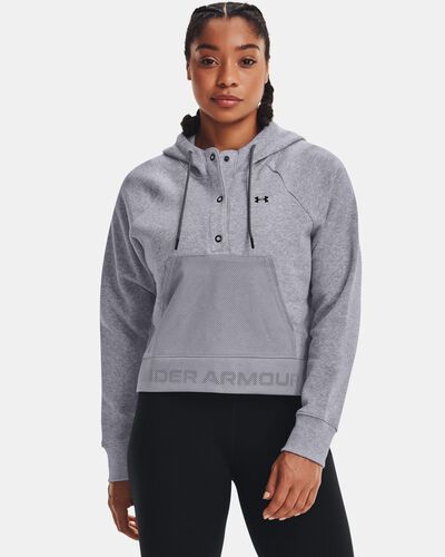 Women's UA Rival Fleece Mesh Hoodie