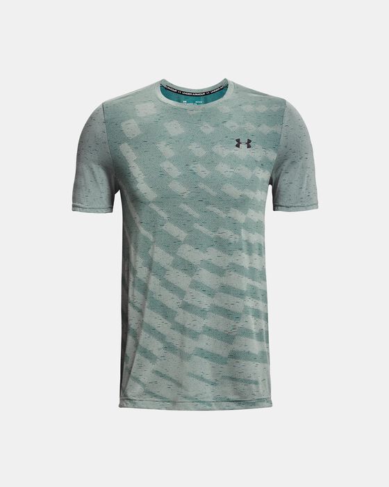 Men's UA Seamless Radial Short Sleeve image number 4
