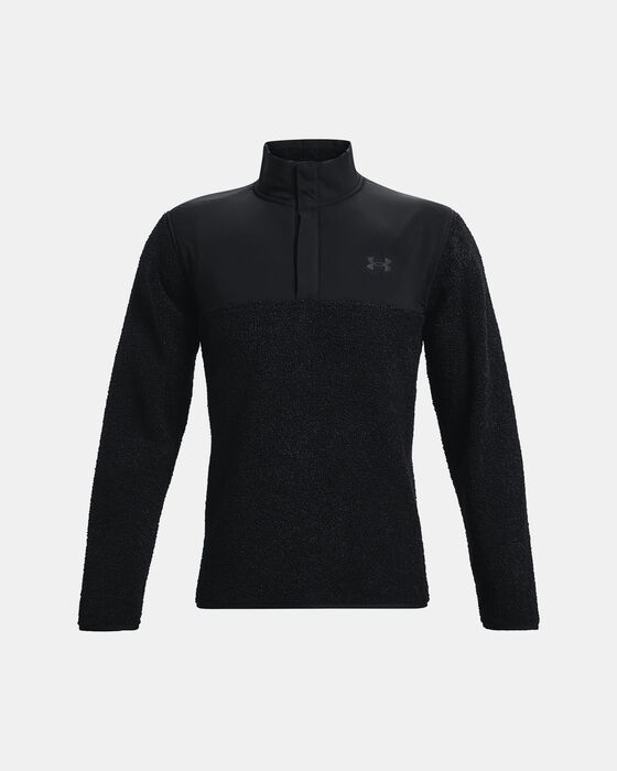 Men's UA SweaterFleece Pile Pullover image number 4