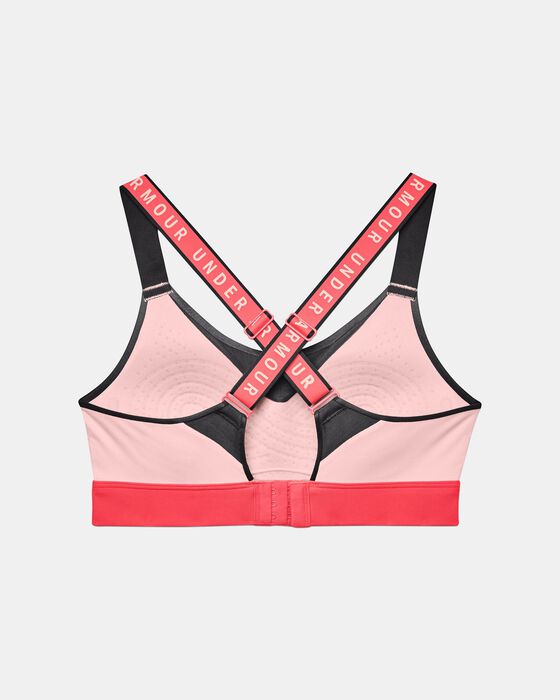 Women's UA Infinity High Blocked Sports Bra image number 9