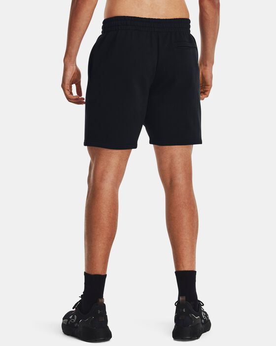 Men's UA Essential Fleece Shorts image number 1