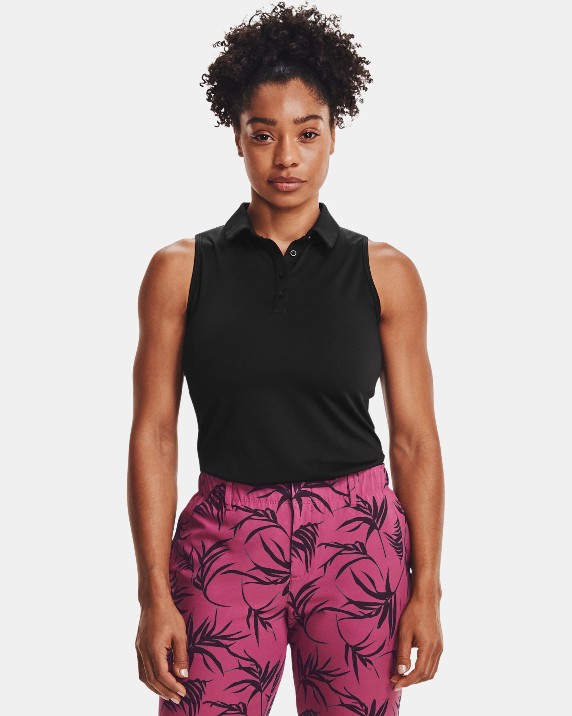 Under Armour Women s UA Zinger Sleeveless Polo Black in Dubai UAE
