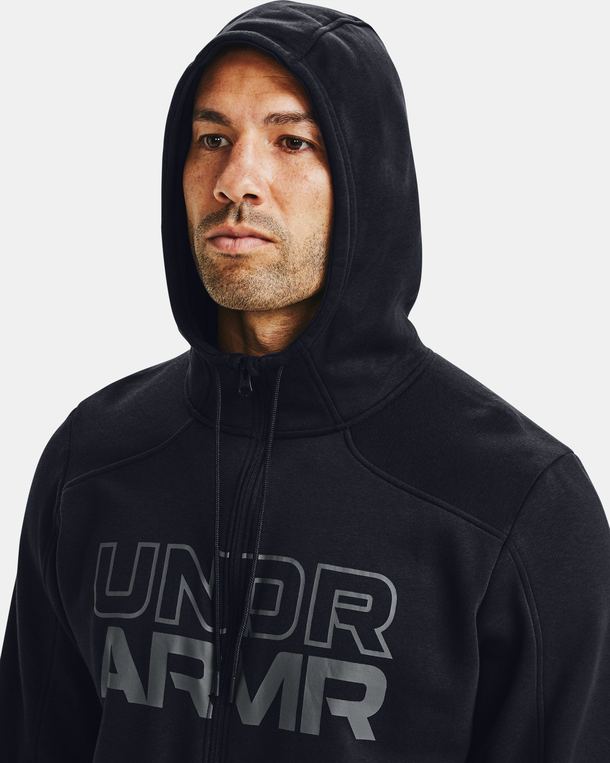 Under armour men's baseline full zip hoodie online