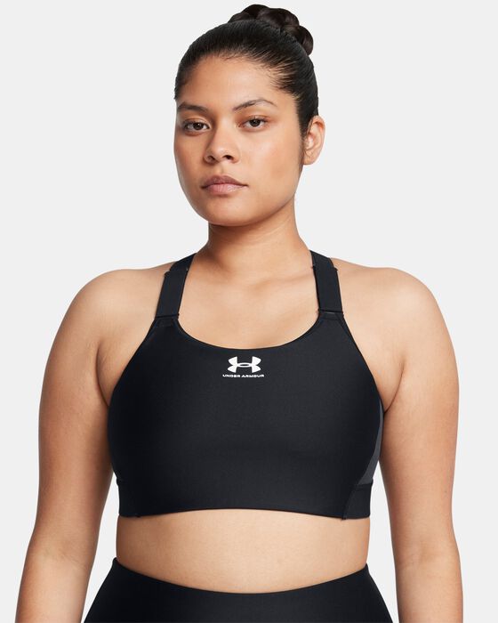 Women's HeatGear® Armour High Sports Bra image number 3