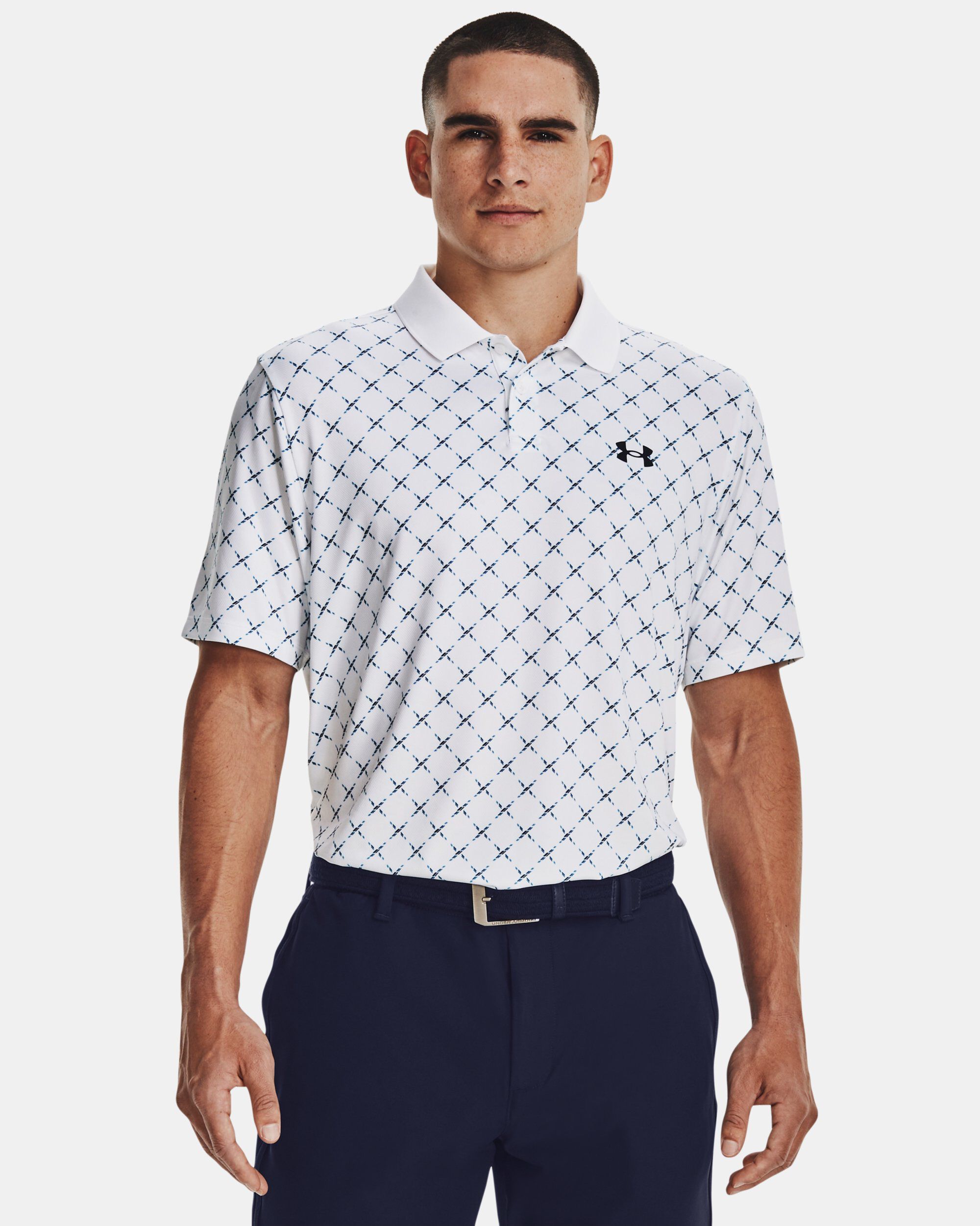 Men's ua performance polo patterned shop