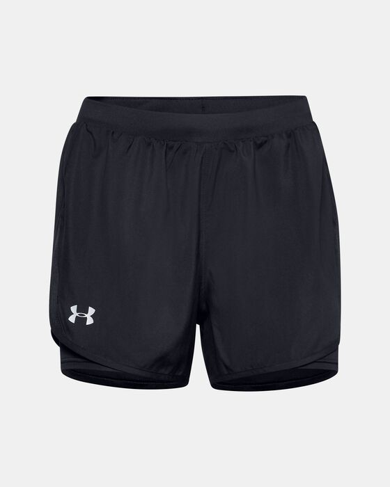 Women's UA Fly-By 2.0 2-in-1 Shorts image number 5