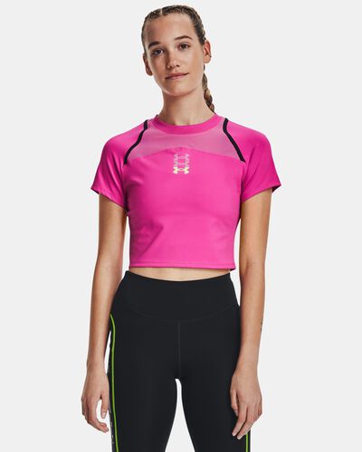 Women's UA Run Anywhere Crop Short Sleeve