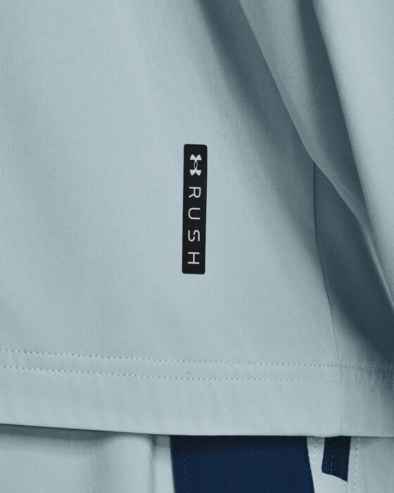 Men's UA RUSH™ Woven Hooded Popover image number 3