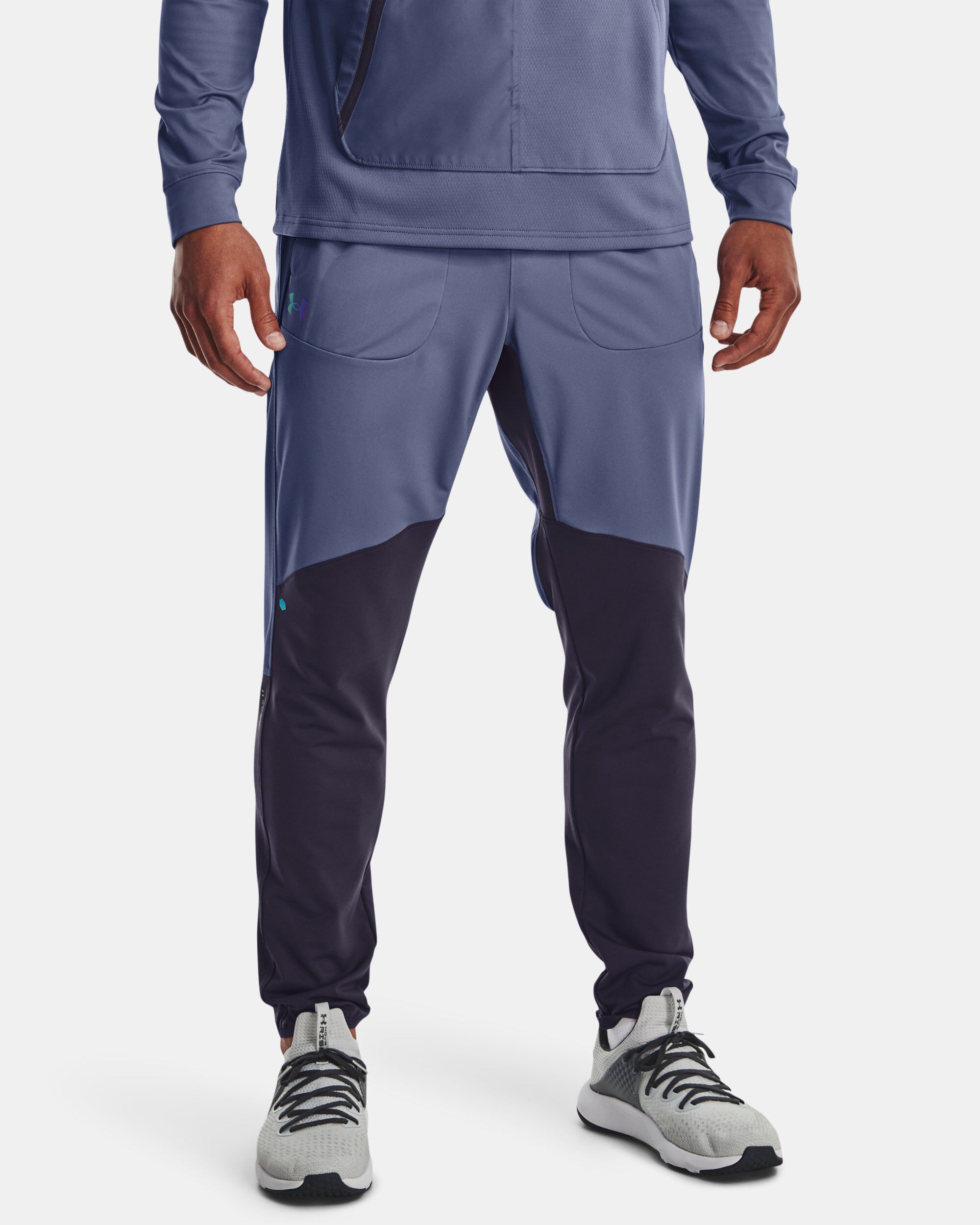 Buy Men s UA RUSH Warm Up Pants Purple in Dubai UAE Under Armour