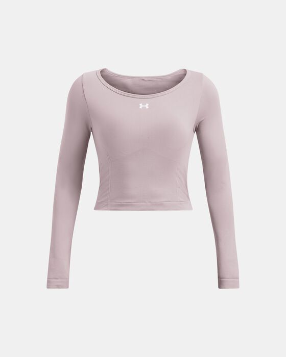 Women's UA Train Seamless Long Sleeve Women's UA Train Seamless Long Sleeve image number 4