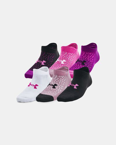 Kids' UA Essential 6-Pack No Show Socks