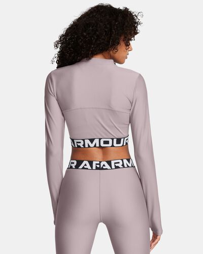 تيشيرت هيت جير ريب 1/4 سحاب بأكمام طويلة للنساء تيشيرت هيت جير ريب 1/4 سحاب بأكمام طويلة للنساء