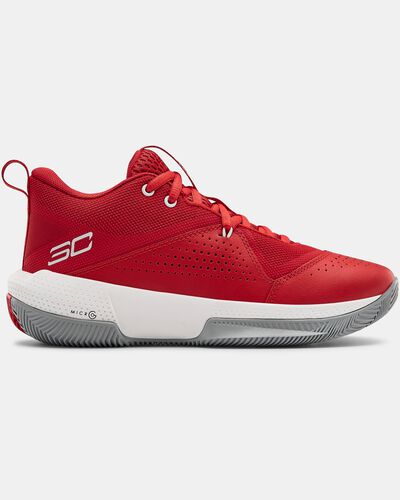 Grade School UA SC 3ZER0 IV Basketball Shoes