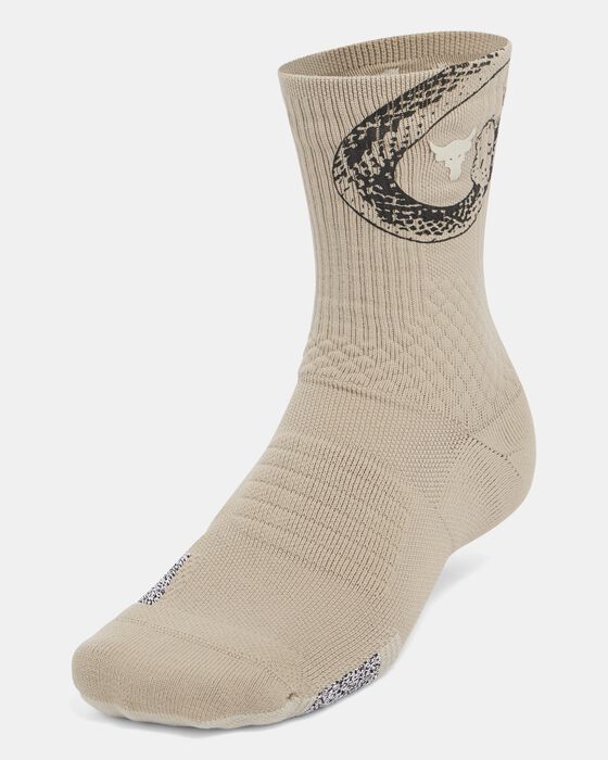 Unisex Project Rock ArmourDry™ Playmaker Mid-Crew Socks image number 1