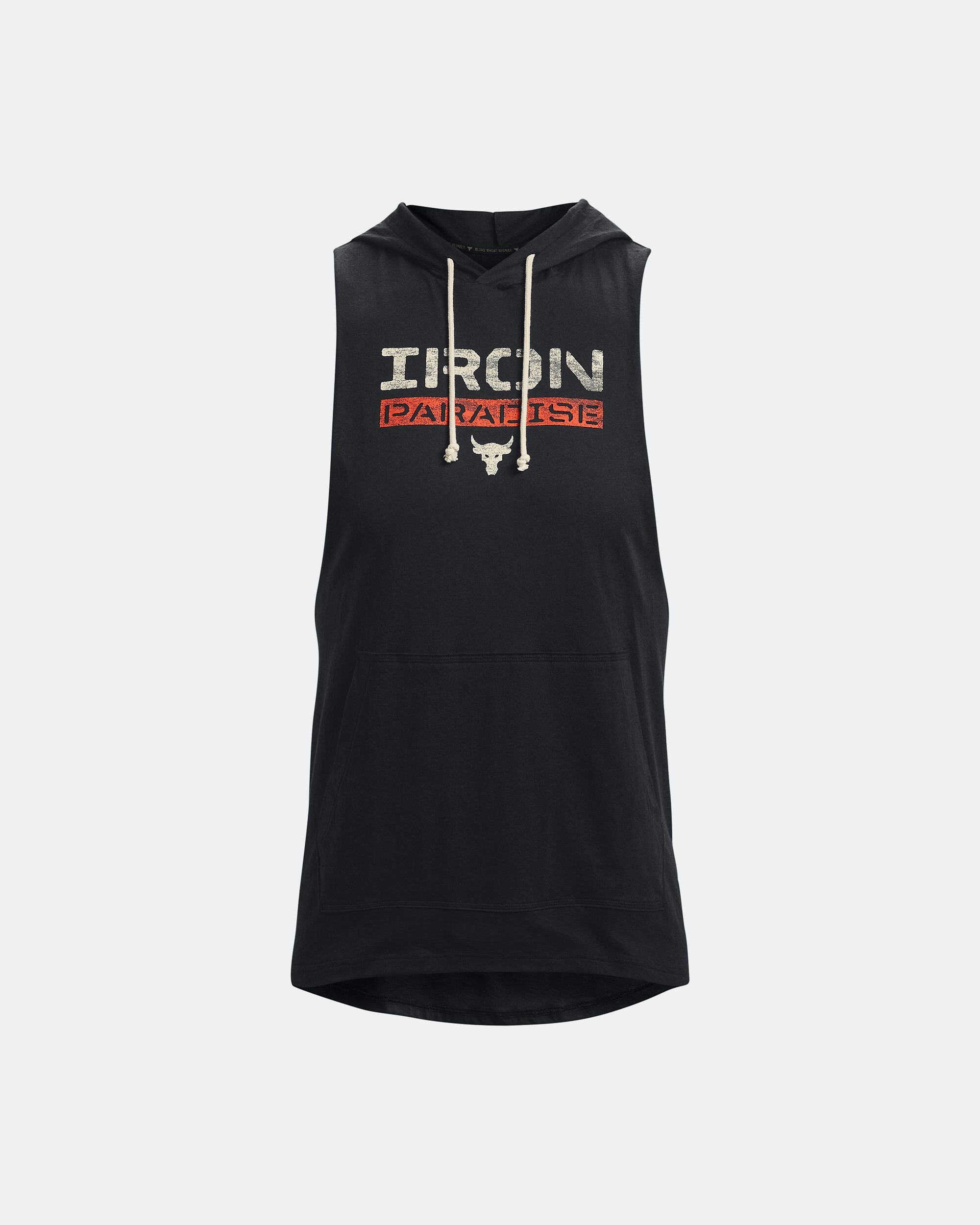 Iron paradise sleeveless hoodie hotsell