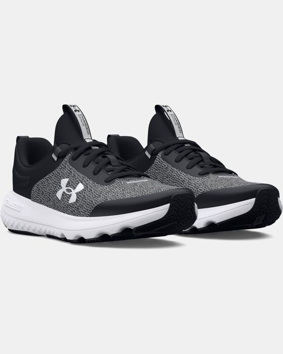Boys' Grade School UA Charged Revitalize Sportstyle Shoes image number 3