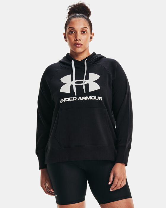 Women's UA Rival Fleece Logo Hoodie image number 0