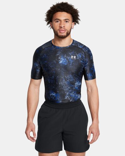 Men's HeatGear® Iso-Chill Printed Short Sleeve