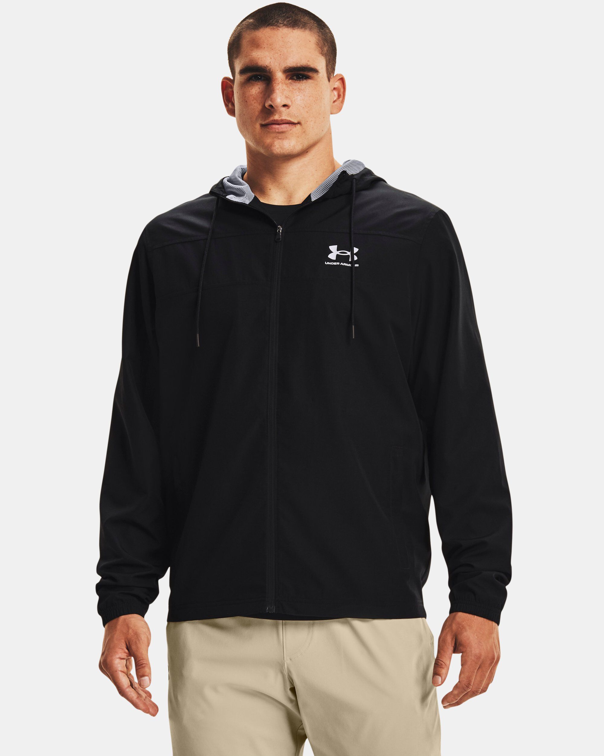 Under Armour Men s UA Sportstyle Windbreaker Jacket Black in Dubai