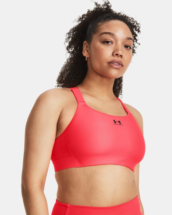 Women's HeatGear® Armour High Sports Bra image number 3