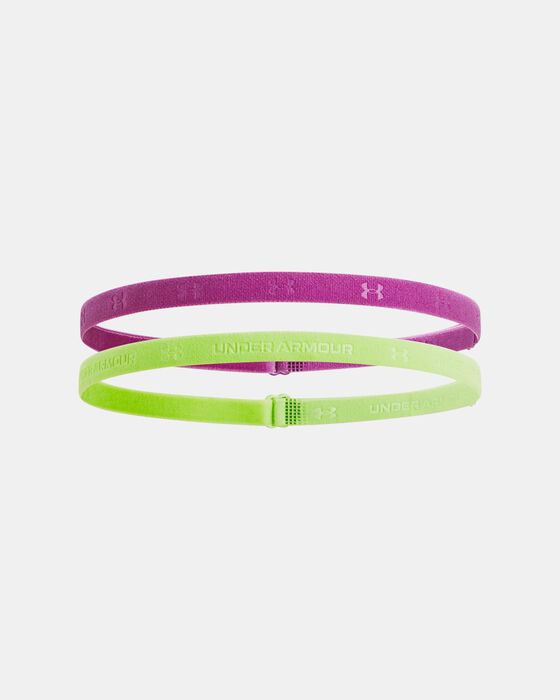 Women's UA Adjustable Mini Headbands 2-Pack image number 0