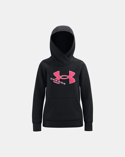 Girls' UA Rival Fleece Logo Hoodie