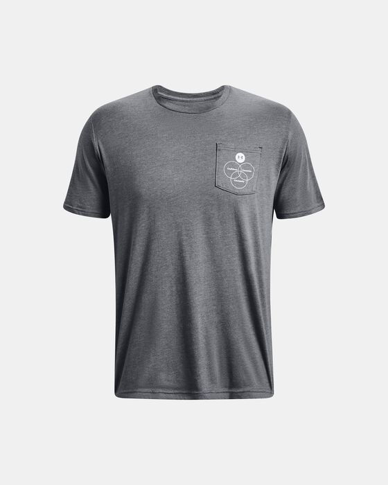 Men's UA Left Chest Confidence, Connection, Community Short Sleeve image number 4