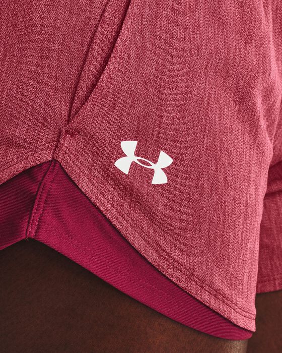 Women's UA Play Up Shorts 3.0 Twist image number 3
