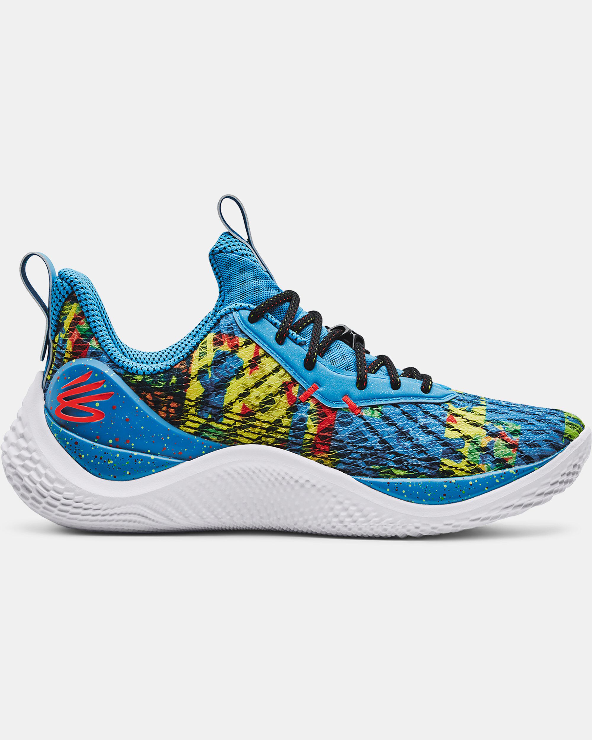 Under Armour Unisex Curry Flow 10 'Sour Then Sweet' Basketball Shoes in ...