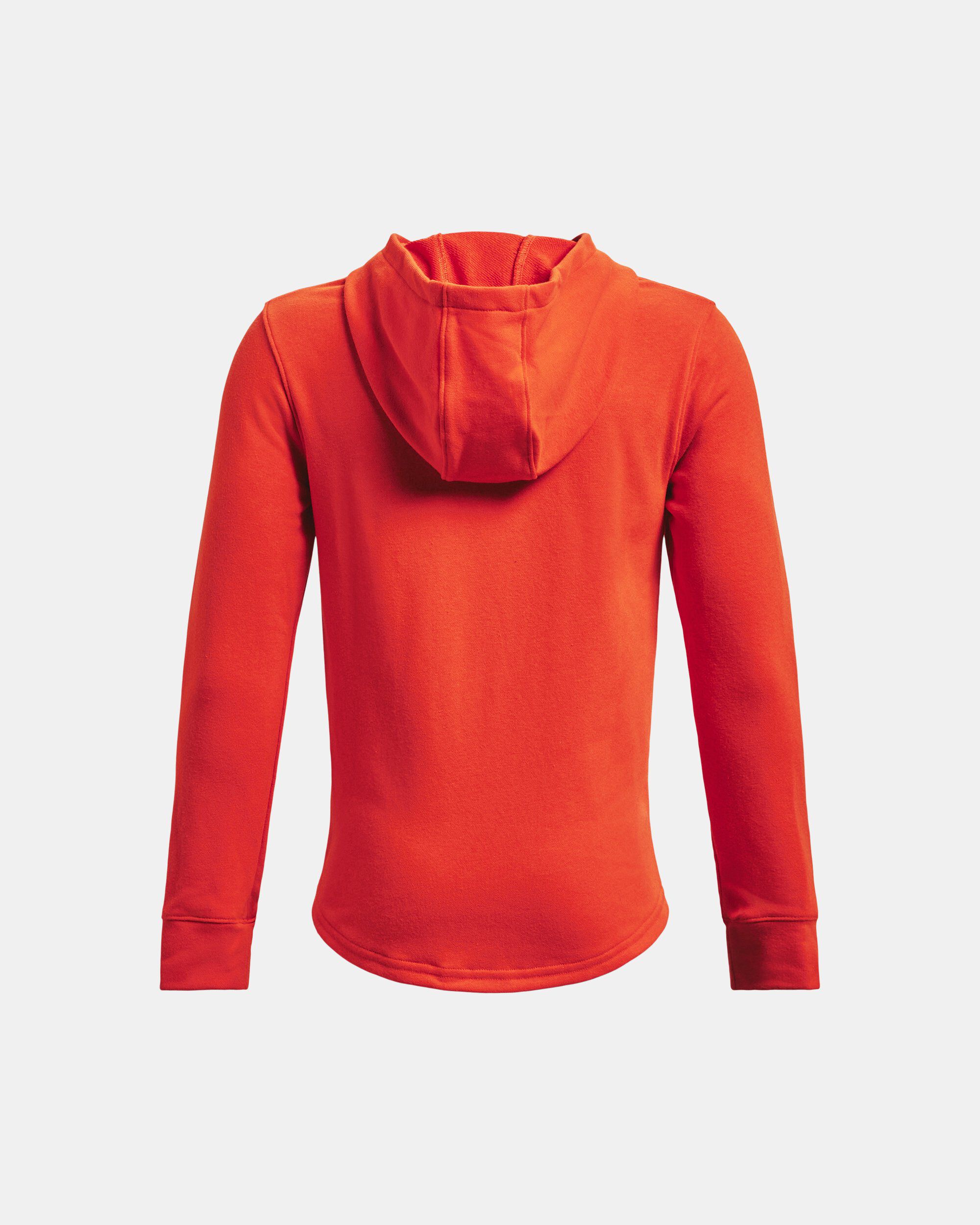 Orange red best sale hoodie