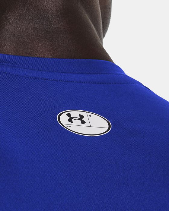 Men's HeatGear® Armour Fitted Long Sleeve image number 3