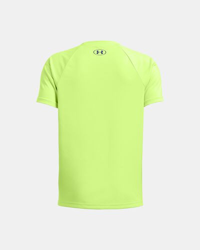 Boys' UA Tech™ Split Wordmark Short Sleeve