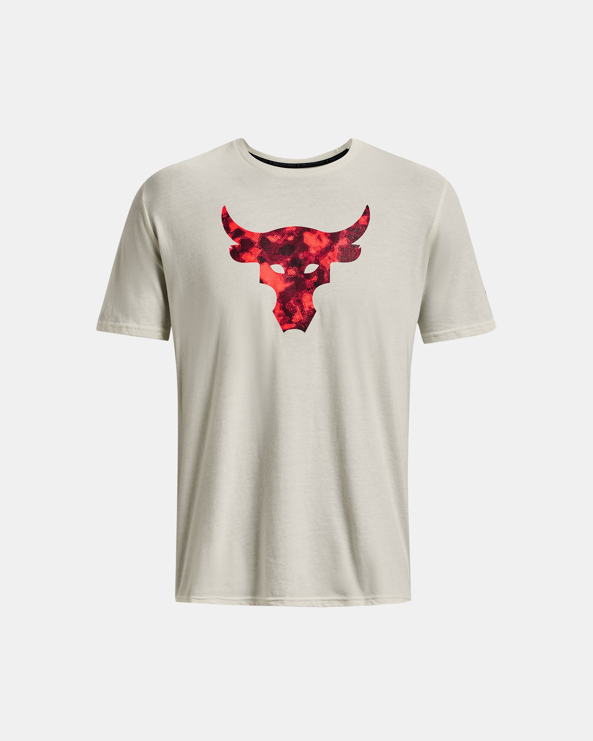 Under Armour Men s Project Rock Brahma Bull Short Sleeve White in